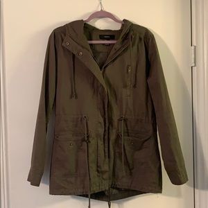 hunter green utility jacket!!!